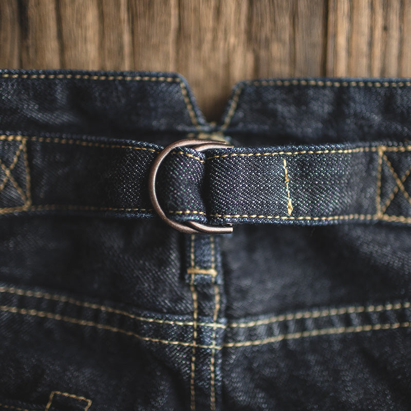 Vintage American Retro Denim Wide Leg Jeans for Men
