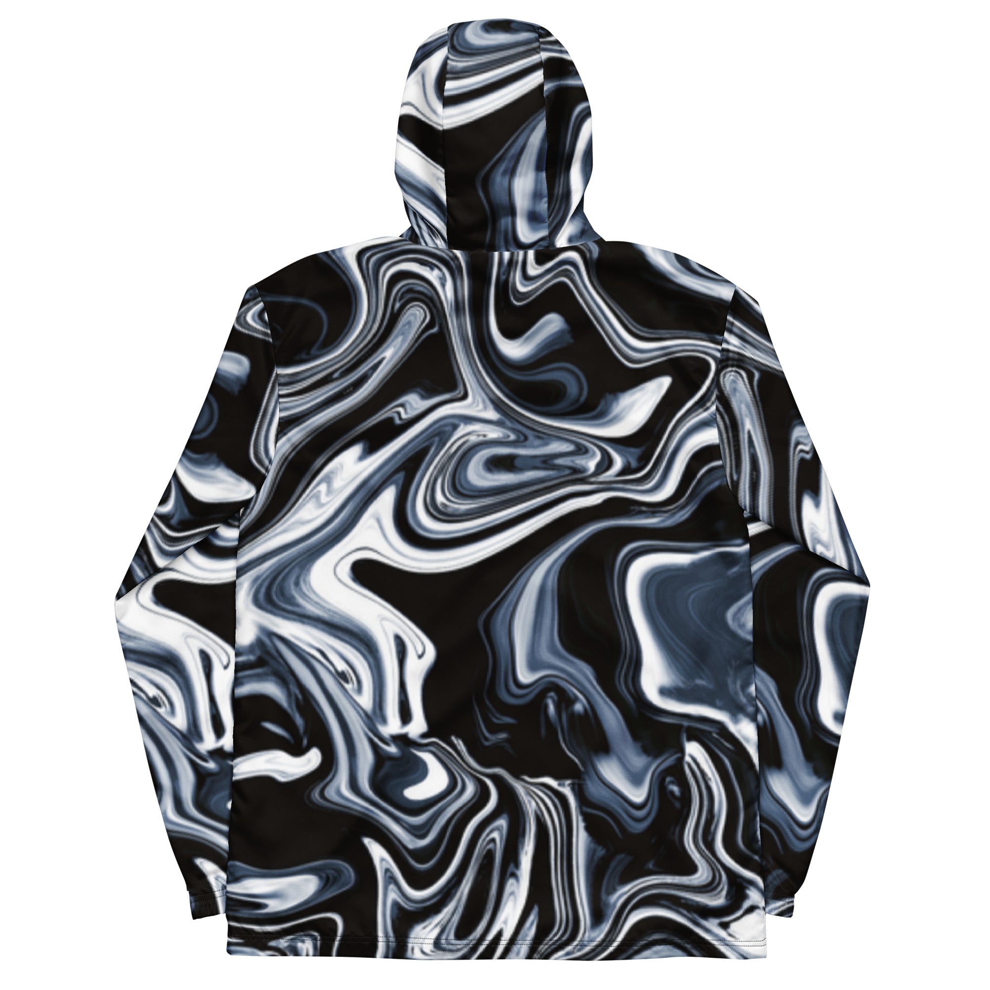 Men’s Tropical Oil Spill Windbreaker Karis Fashions