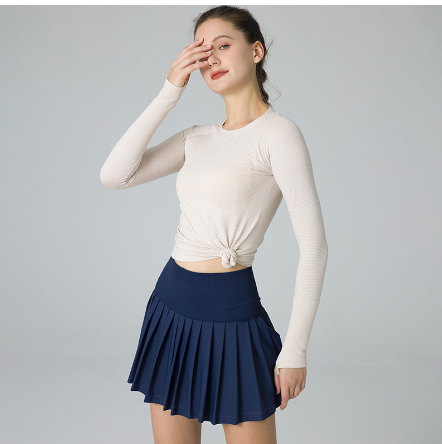 Women's Long Sleeve Sports T-Shirt for Yoga and Running Karis Fashions