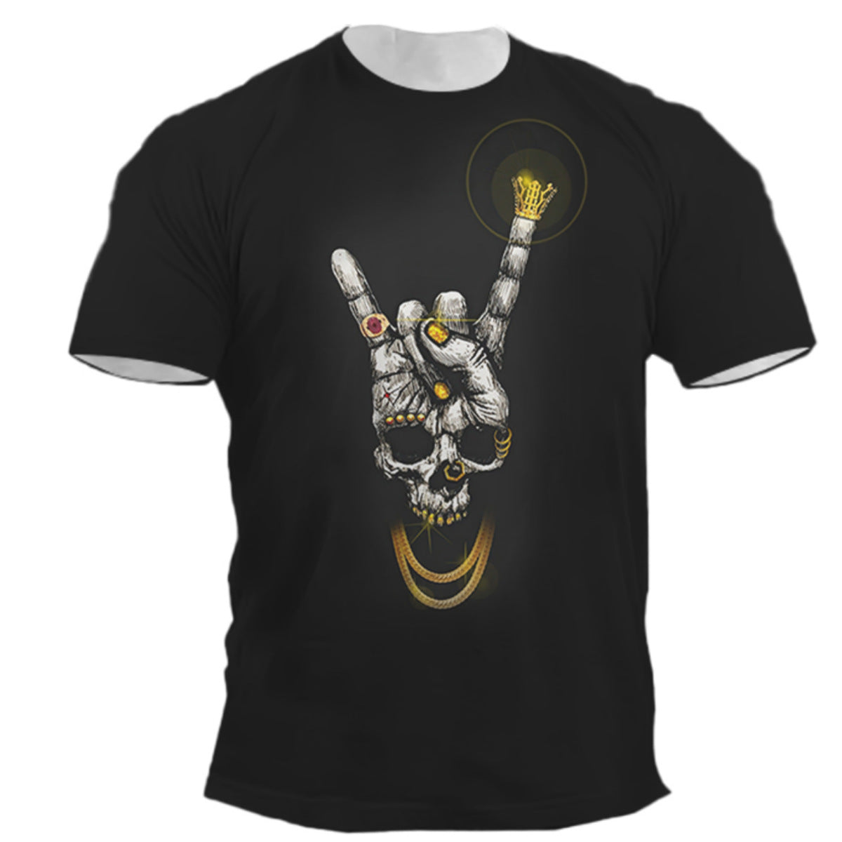 Men's Fashion 3D Printed Short Sleeve T-Shirt