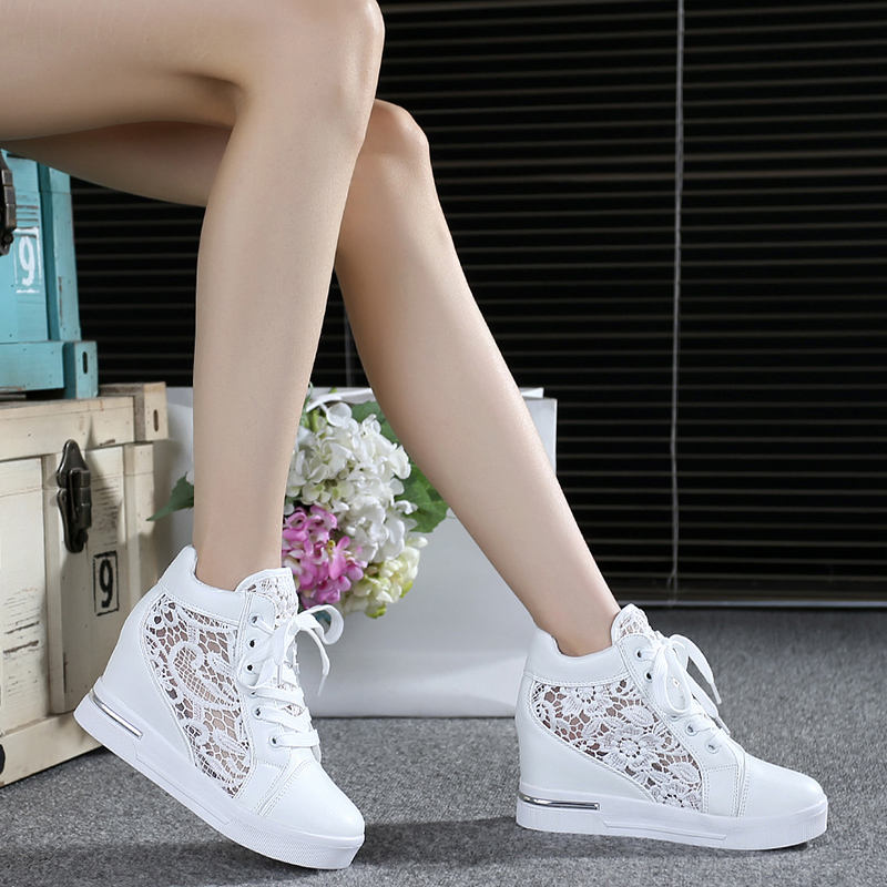 Summer Women's Thick-Soled Breathable Sports Shoes