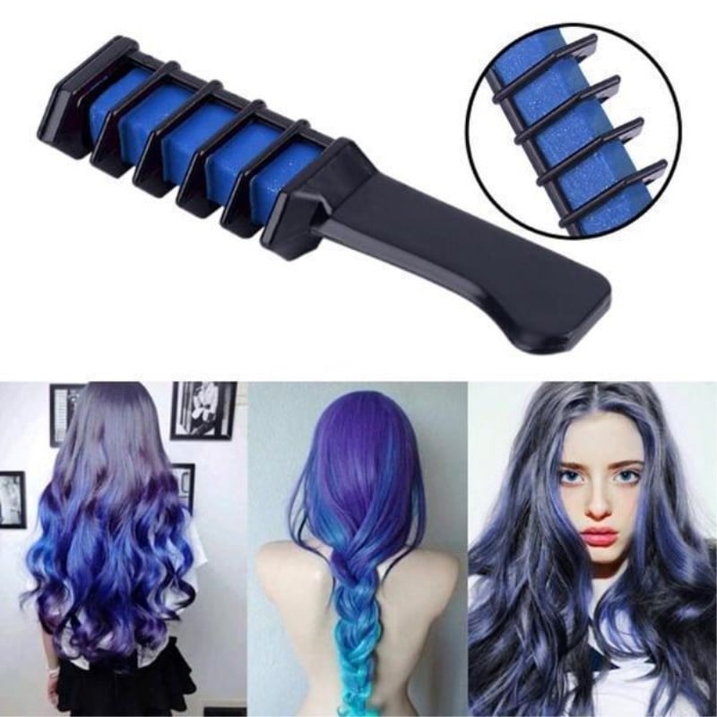 Mini Disposable Hair Color Chalk with Brush Karis Fashions