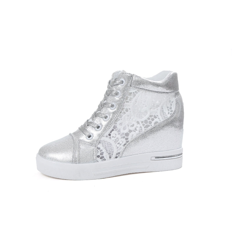 Summer Women's Thick-Soled Breathable Sports Shoes