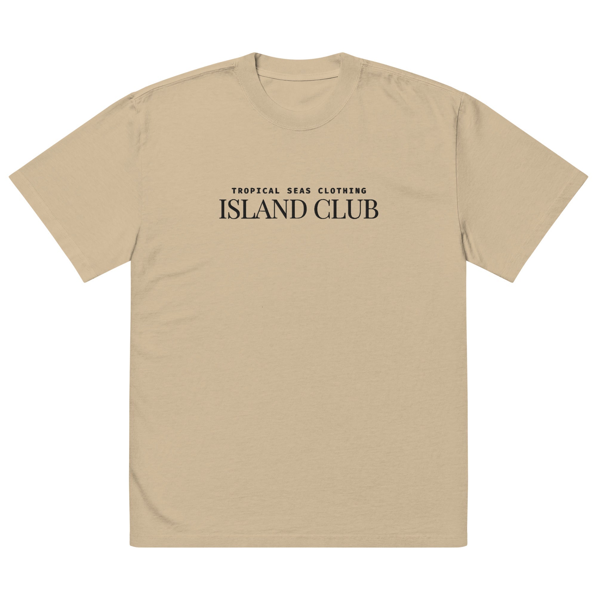 Oversized Tropical Seas faded t-shirt Karis Fashions