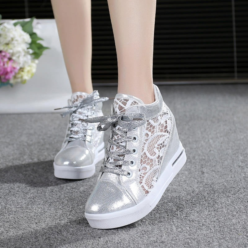 Summer Women's Thick-Soled Breathable Sports Shoes