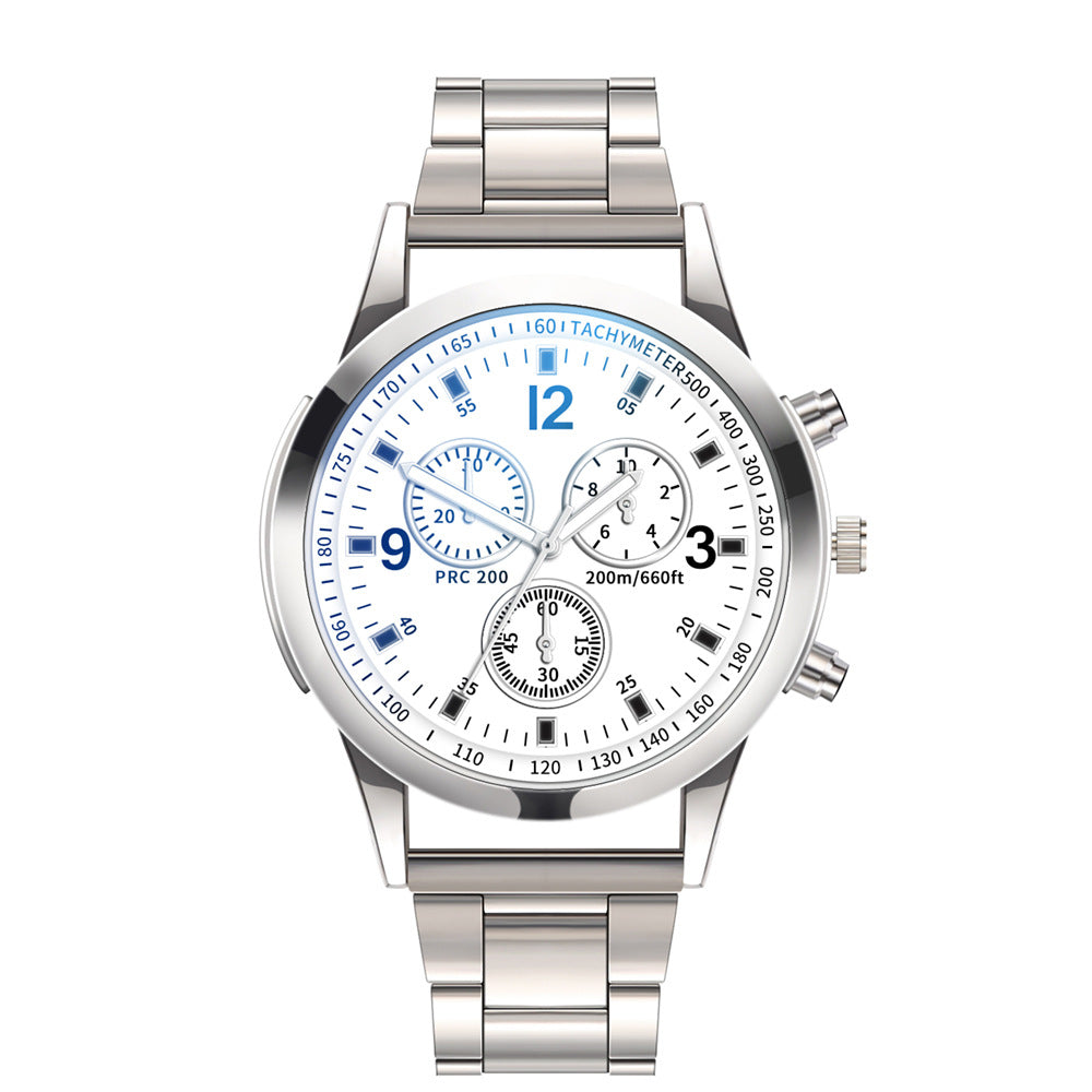 Geneva Quartz Steel Band Watch for Unisex ZA01-G Karis Fashions