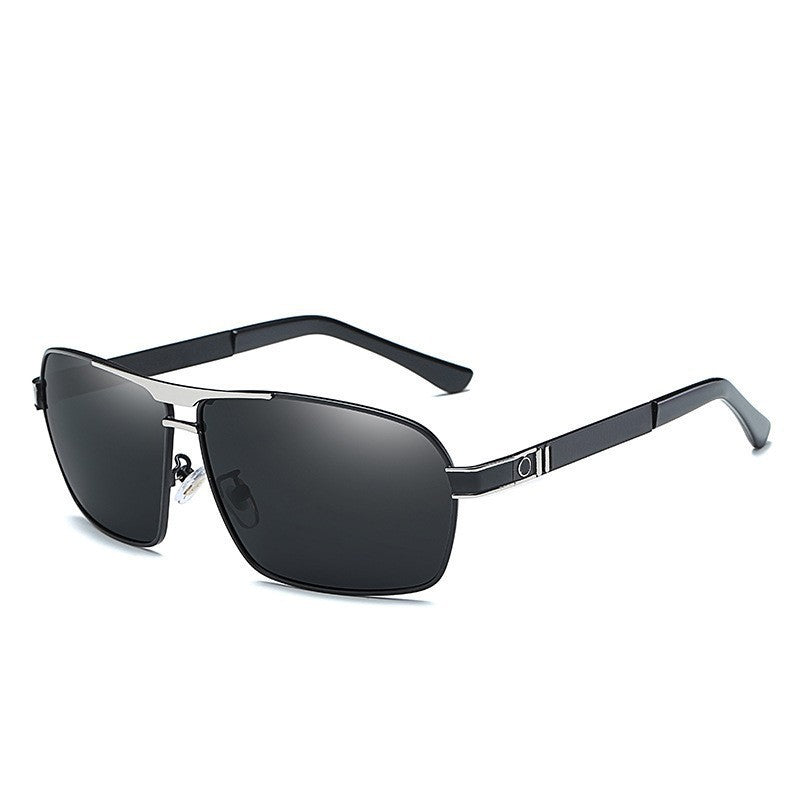 New Men's Polarized Sunglasses Fashion Square Frame